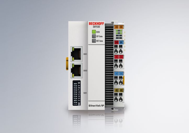EK9500 - Ethernet/IP-Buskoppler für EtherCAT-Klemmen 1: