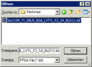 FPGA-Firmware *.rbf 6: